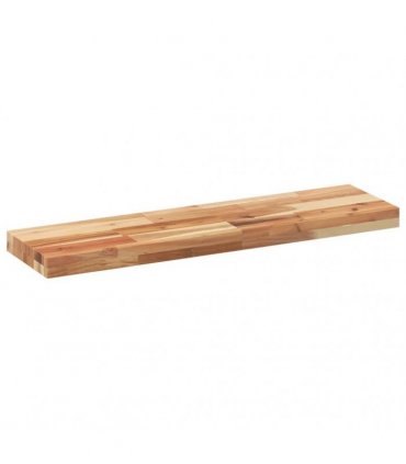 vidaXL Floating Shelf 100x20x4 cm Oil Finished Solid Wood Acacia