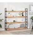 vidaXL Floating Shelves 2 pcs 160x20x4 cm Oil Finished