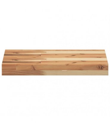 vidaXL Floating Shelf 40x30x4 cm Oil Finished Solid Wood Acacia
