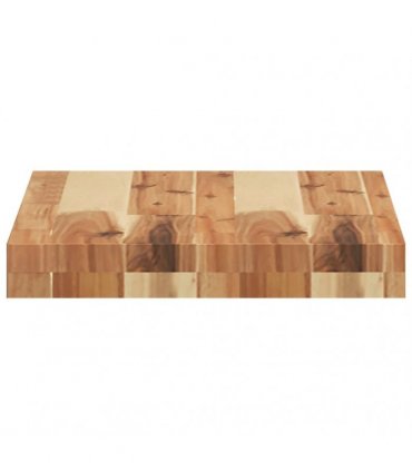 vidaXL Floating Shelf 60x30x4 cm Oil Finished Solid Wood Acacia