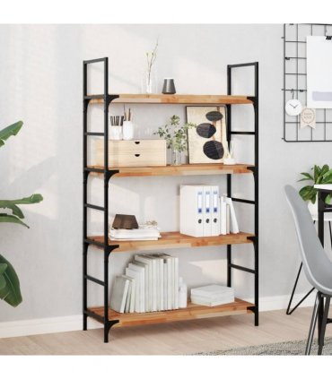 vidaXL Floating Shelf 100x30x4 cm Oil Finished Solid Wood Acacia