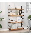 vidaXL Floating Shelf 100x30x4 cm Oil Finished Solid Wood Acacia