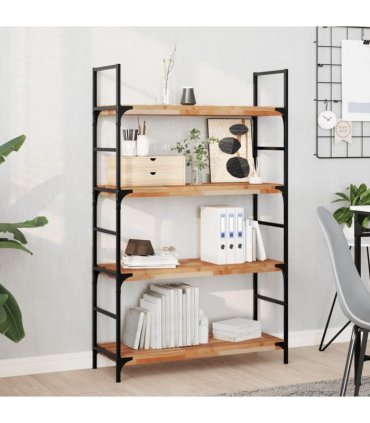 vidaXL Floating Shelves 2 pcs 100x30x4 cm Oil Finished