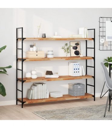 vidaXL Floating Shelf 160x30x4 cm Oil Finished Solid Wood Acacia
