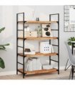 vidaXL Floating Shelves 2 pcs 100x40x4 cm Oil Finished