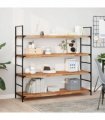 vidaXL Floating Shelf 140x40x4 cm Oil Finished Solid Wood Acacia