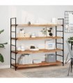 vidaXL Floating Shelf 160x40x4 cm Oil Finished Solid Wood Acacia