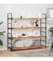 vidaXL Floating Shelves 4 pcs 160x40x4 cm Oil Finished