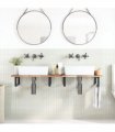vidaXL Bathroom Vanity Top Untreated 120x40x2 cm Solid Wood Acacia