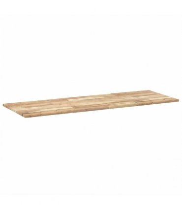 vidaXL Bathroom Vanity Top Untreated 140x50x2 cm Solid Wood Acacia