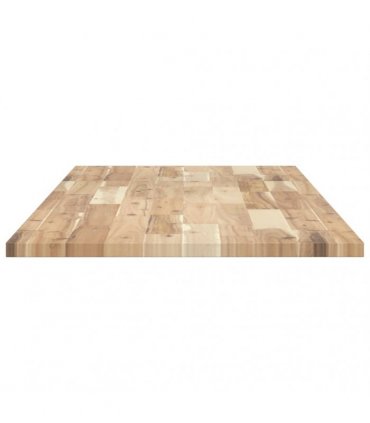 vidaXL Bathroom Vanity Top Untreated 140x50x2 cm Solid Wood Acacia