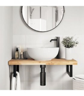 vidaXL Bathroom Vanity Top Untreated 60x40x4 cm Solid Wood Acacia