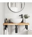 vidaXL Bathroom Vanity Top Untreated 100x40x4 cm Solid Wood Acacia