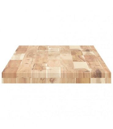 vidaXL Bathroom Vanity Top Untreated 120x40x4 cm Solid Wood Acacia