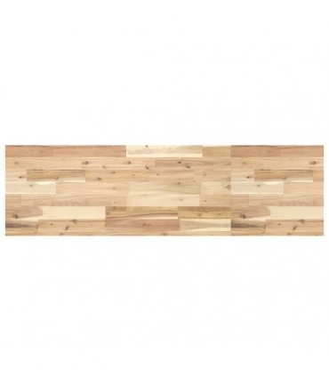 vidaXL Bathroom Vanity Top Untreated 160x40x4 cm Solid Wood Acacia