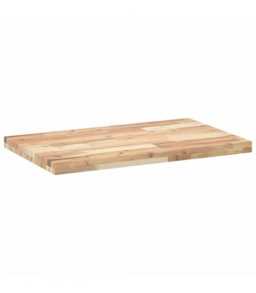 vidaXL Bathroom Vanity Top Untreated 100x50x4 cm Solid Wood Acacia