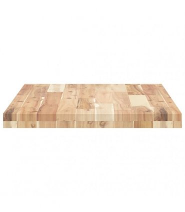 vidaXL Bathroom Vanity Top Untreated 100x50x4 cm Solid Wood Acacia