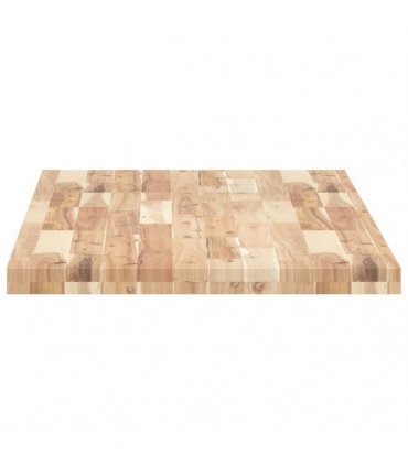 vidaXL Bathroom Vanity Top Untreated 120x60x4 cm Solid Wood Acacia