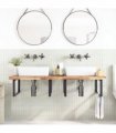 vidaXL Bathroom Vanity Top Untreated 140x60x4 cm Solid Wood Acacia