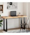 vidaXL Desk Top Untreated 120x60x4 cm Solid Wood Acacia