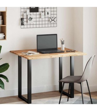 vidaXL Desk Top Oil Finished 100x80x2 cm Solid Wood Acacia
