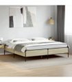 vidaXL Bed Frame without Mattress Sonoma Oak 200x200 cm