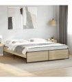 vidaXL Bed Frame without Mattress Sonoma Oak 180x200 cm