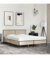 vidaXL Bed Frame without Mattress Sonoma Oak 135x190 cm