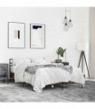 vidaXL Bed Frame without Mattress Brown Oak 120x200 cm