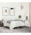 vidaXL Bed Frame without Mattress Brown Oak 150x200 cm