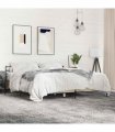 vidaXL Bed Frame without Mattress Sonoma Oak 200x200 cm