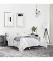 vidaXL Bed Frame without Mattress Black 120x190 cm