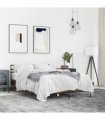 vidaXL Bed Frame without Mattress Brown Oak 135x190 cm