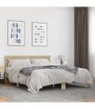 vidaXL Bed Frame without Mattress Sonoma Oak 150x200 cm