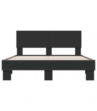 vidaXL Bed Frame without Mattress Black 120x200 cm