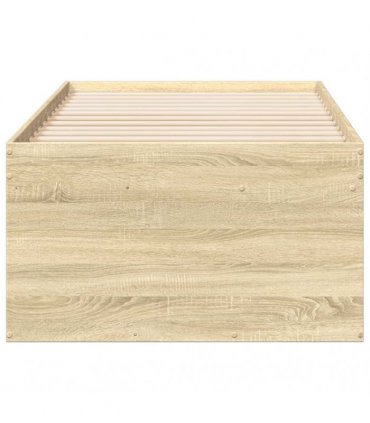 vidaXL Daybed with Drawers without Mattress Sonoma Oak 90x190 cm