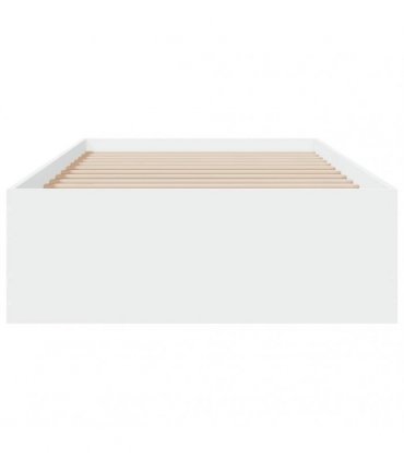 vidaXL Bed Frame with Drawers without Mattress White 100x200 cm