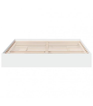 vidaXL Bed Frame with Drawers without Mattress White 200x200 cm