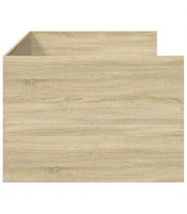 vidaXL Daybed with Drawers without Mattress Sonoma Oak 75x190 cm