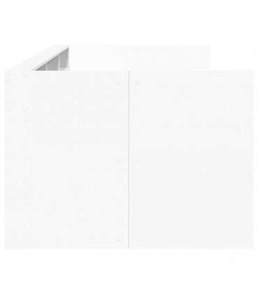 vidaXL Daybed with Drawers without Mattress White 100x200 cm