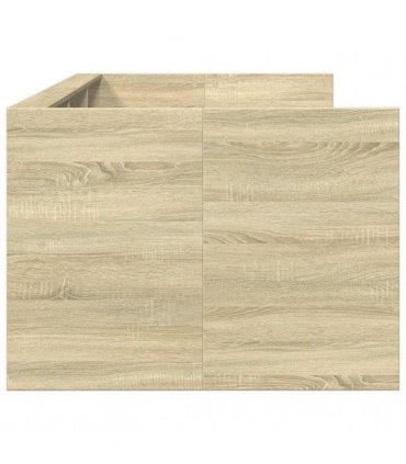 vidaXL Daybed with Drawers without Mattress Sonoma Oak 100x200 cm