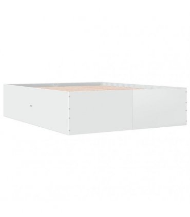 vidaXL Bed Frame without Mattress White 160x200 cm