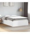 vidaXL Bed Frame without Mattress White 140x200 cm