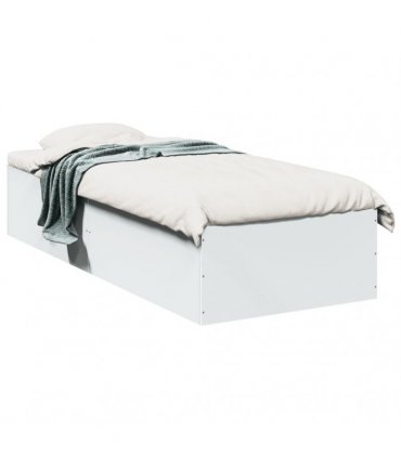 vidaXL Bed Frame without Mattress White 90x200 cm