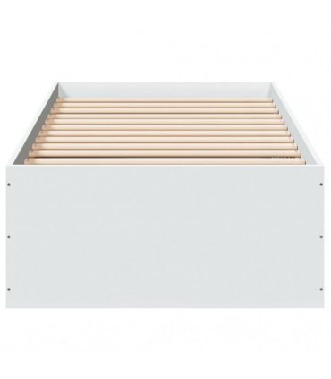 vidaXL Bed Frame without Mattress White 90x200 cm