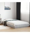 vidaXL Bed Frame without Mattress Concrete Grey 90x200 cm