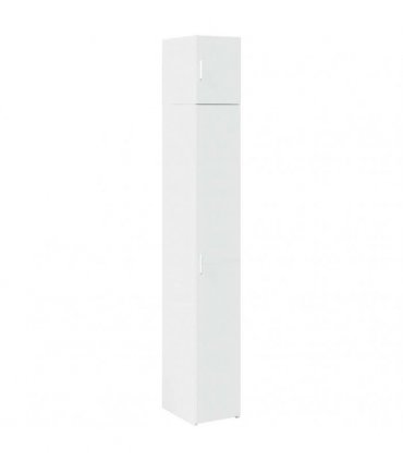 vidaXL Slim Storage Cabinet White 30x42,5x225 cm Engineered Wood
