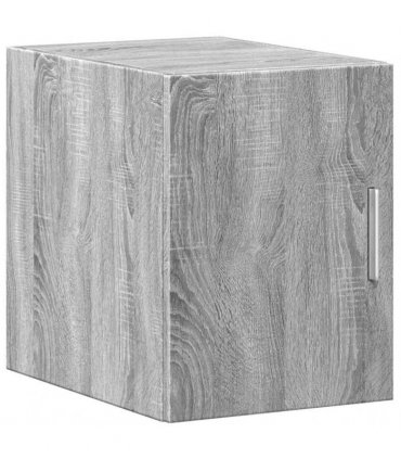 vidaXL Slim Storage Cabinet Grey Sonoma 30x42,5x225 cm Engineered Wood