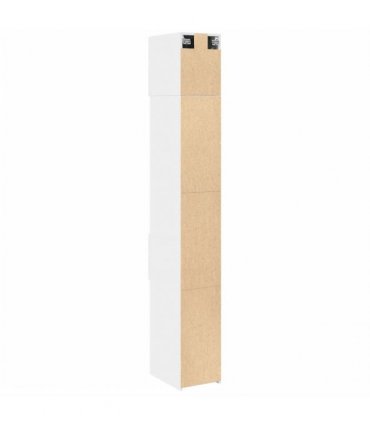 vidaXL Slim Storage Cabinet White 30x42,5x225 cm Engineered Wood