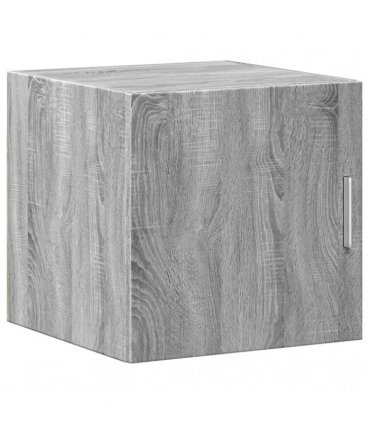 vidaXL Slim Storage Cabinet Grey Sonoma 40x42,5x225 cm Engineered Wood